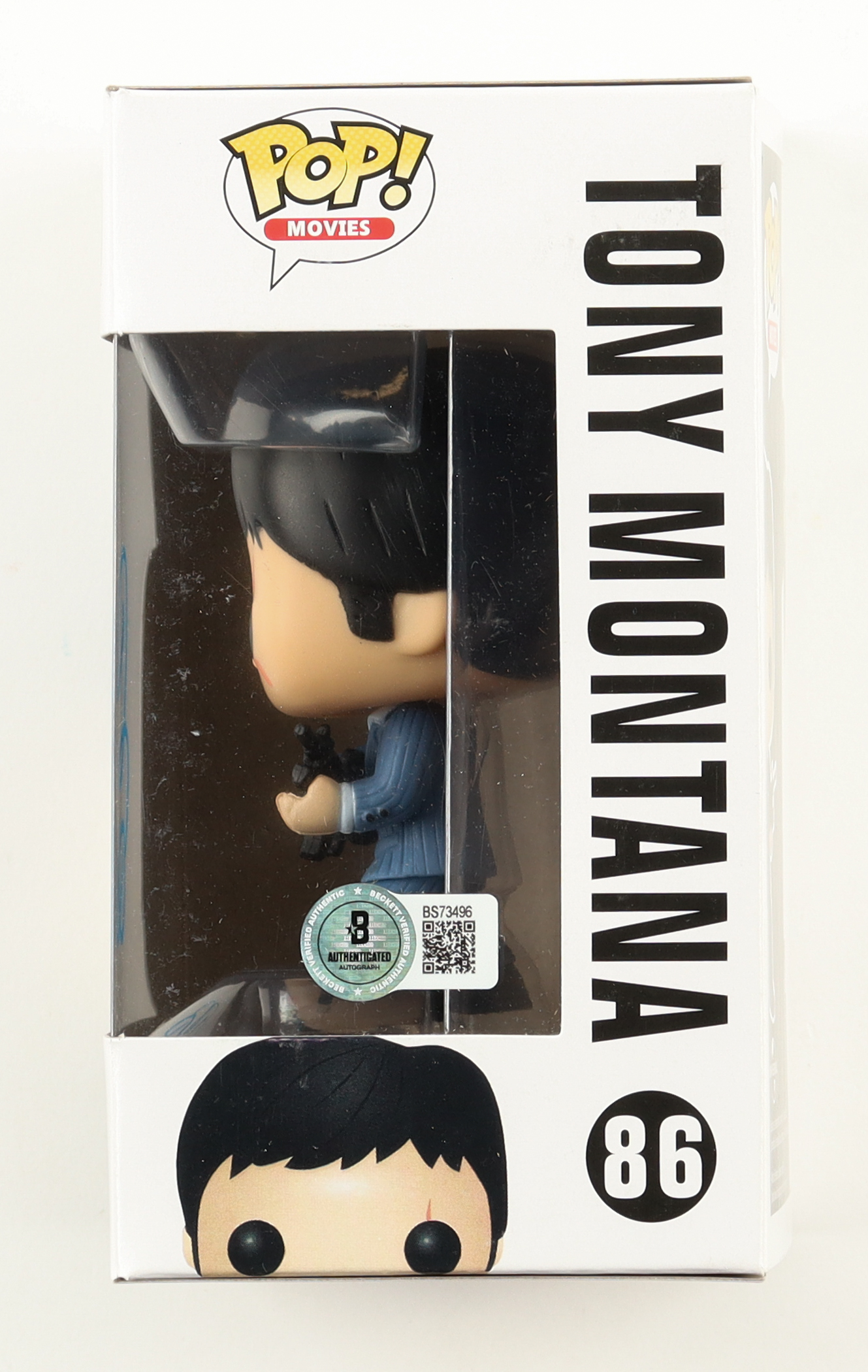 Al Pacino Signed "Scarface" #86 Tony Montana Funko Pop! Vinyl Figure (Beckett) at PristineAuction.com Al Pacino Signed "Scarface" #86 Tony Montana Funko Pop! Vinyl Figure (Beckett) at PristineAuction.com