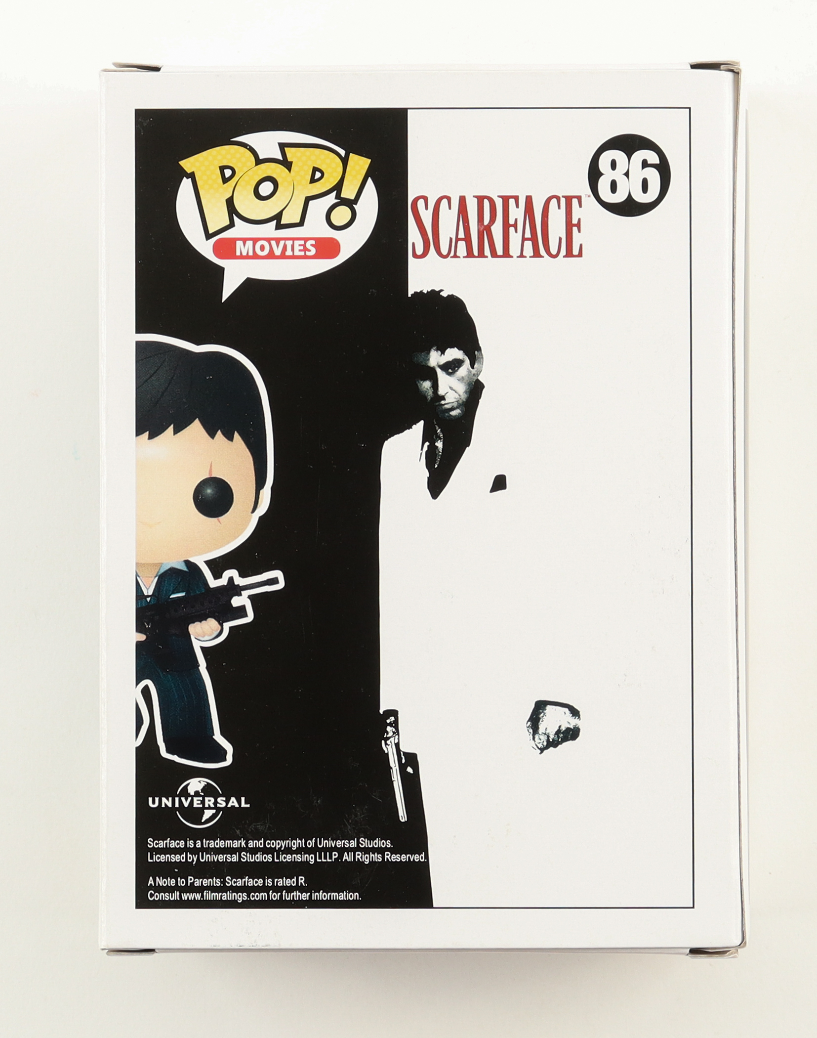 Al Pacino Signed "Scarface" #86 Tony Montana Funko Pop! Vinyl Figure (Beckett) at PristineAuction.com Al Pacino Signed "Scarface" #86 Tony Montana Funko Pop! Vinyl Figure (Beckett) at PristineAuction.com