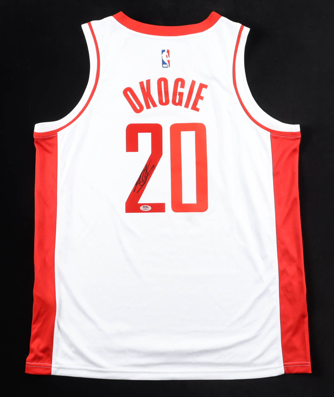 Josh Okogie Signed Rockets Nike Authentic Jersey (PSA) at PristineAuction.com Josh Okogie Signed Rockets Nike Authentic Jersey (PSA) at PristineAuction.com