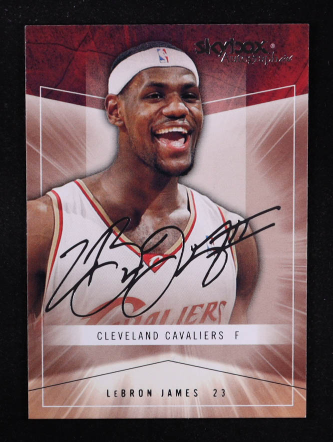 Lebron James 2004-05 Fleer Skybox Autographics Silver #5 at PristineAuction.com Lebron James 2004-05 Fleer Skybox Autographics Silver #5 at PristineAuction.com