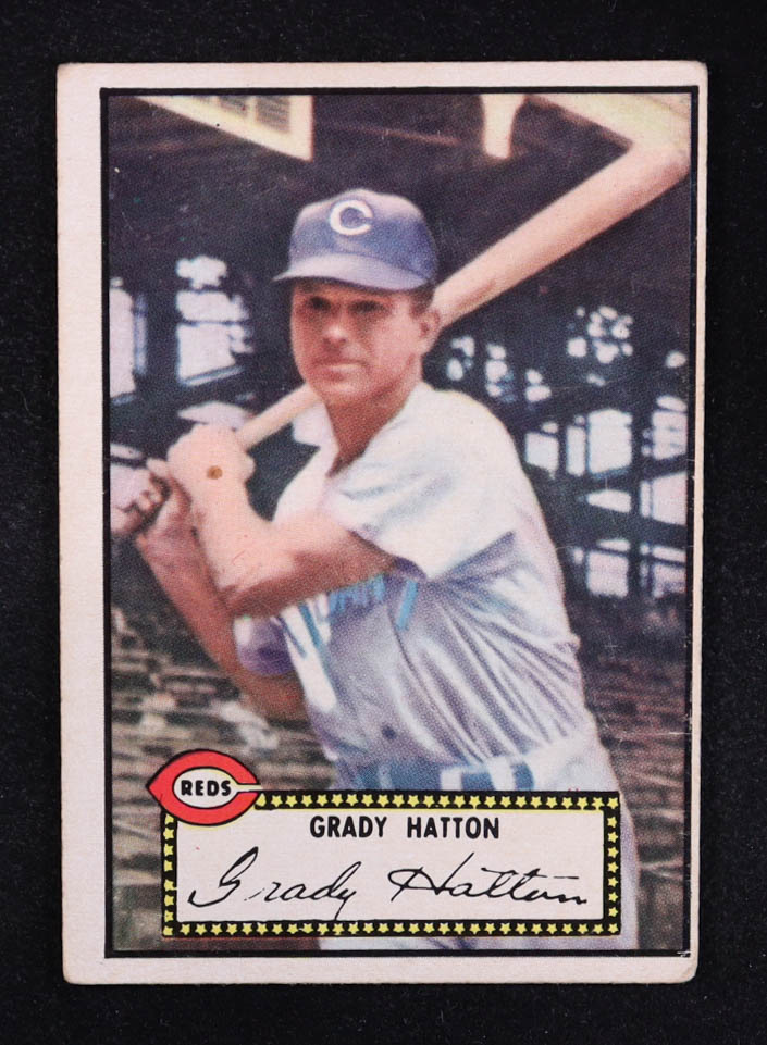 Grady Hatton 1952 Topps #6 at PristineAuction.com Grady Hatton 1952 Topps #6 at PristineAuction.com