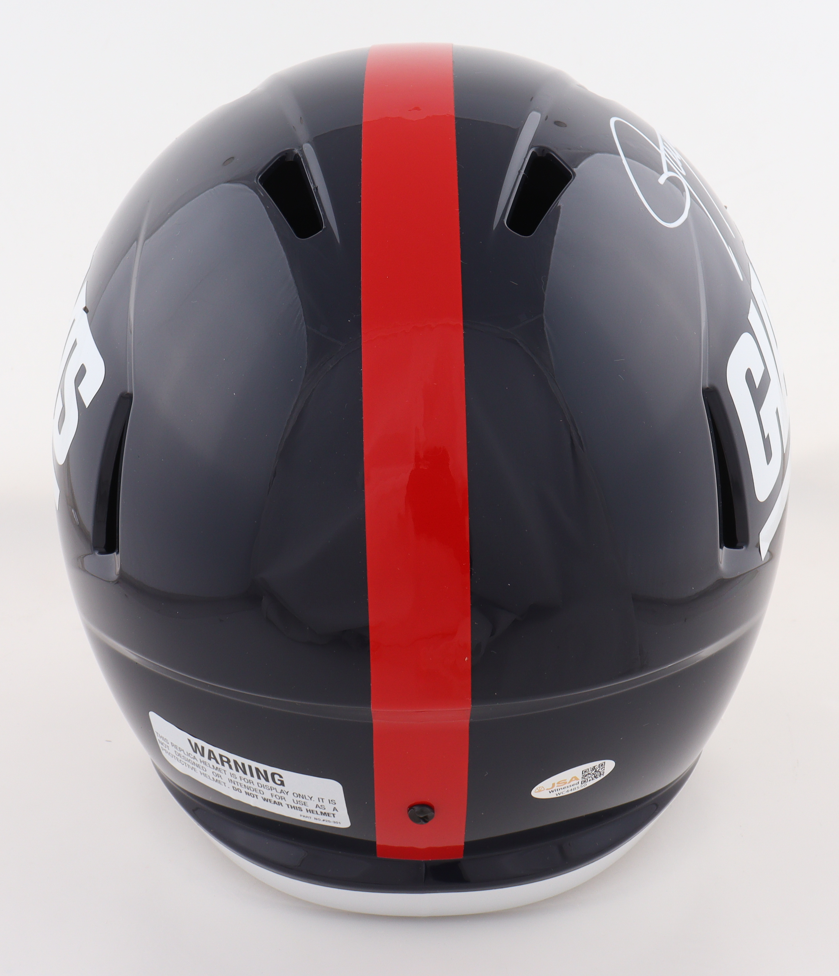 Lawrence Taylor Signed Giants Full-Size Throwback Speed Helmet (JSA) at PristineAuction.com Lawrence Taylor Signed Giants Full-Size Throwback Speed Helmet (JSA) at PristineAuction.com