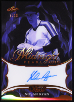 Nolan Ryan 2025 Leaf Pearl Midnight Pearl Auto Bronze Foil Signatures #MPNR1 #7/10 at PristineAuction.com
