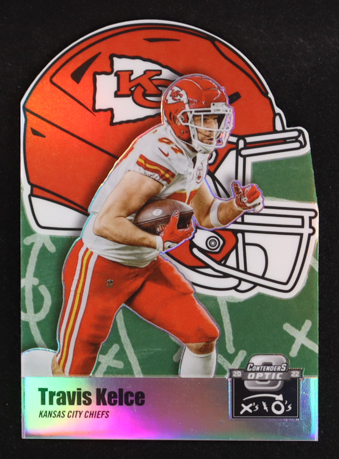 Travis Kelce 2022 Panini Contenders Optic Xs and Os #20 at PristineAuction.com Travis Kelce 2022 Panini Contenders Optic Xs and Os #20 at PristineAuction.com