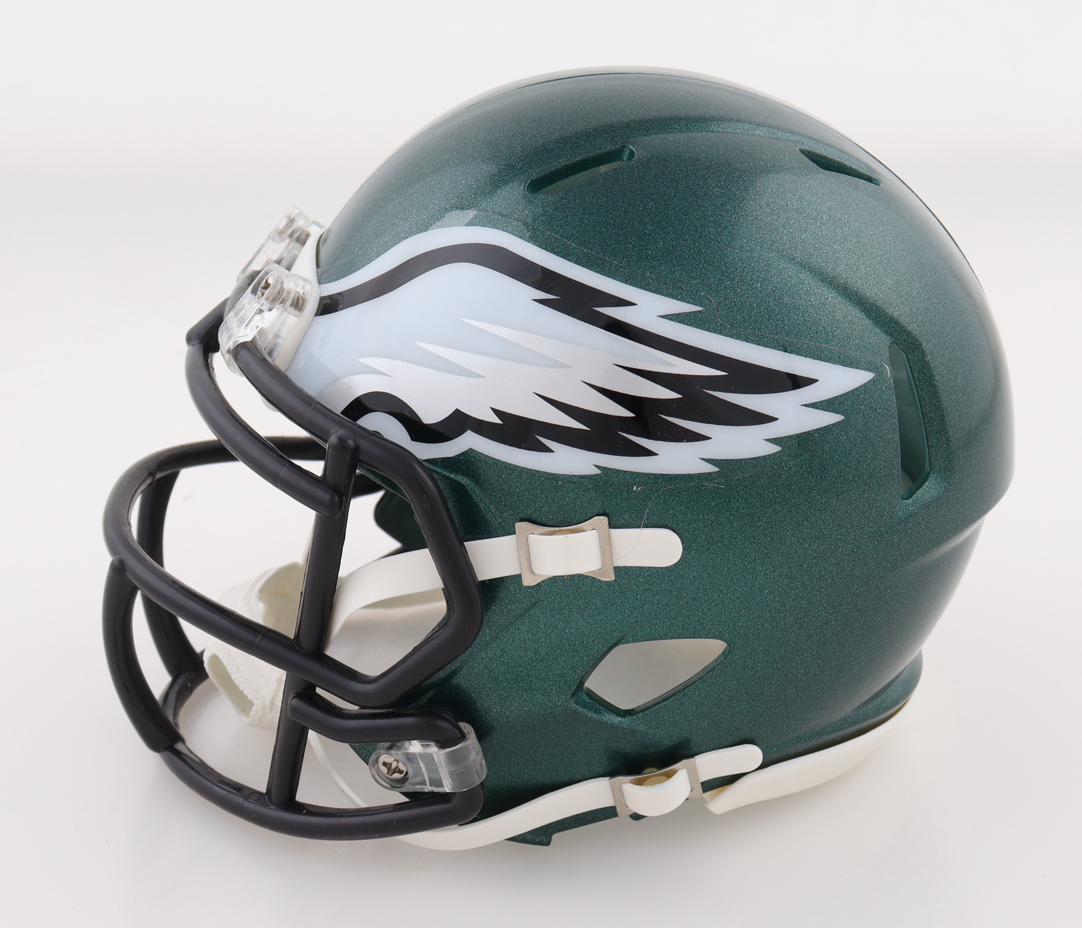 Nick Sirianni Signed Eagles Speed Mini Helmet Inscribed "SB LIX Champs" (JSA) at PristineAuction.com Nick Sirianni Signed Eagles Speed Mini Helmet Inscribed "SB LIX Champs" (JSA) at PristineAuction.com