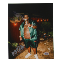 BigXthaPlug Signed 8x10 Photo (PSA) at PristineAuction.com