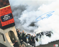 Riley Herbst Signed Nascar 2024 Indy Win 11x14 Photo (PA) at PristineAuction.com
