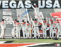Josh Berry Signed Nascar Las Vegas Win 2025 11x14 Photo (PA) at PristineAuction.com