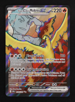 Team Rocket's Moltres ex 2025 Pokemon Destined Rivals #208 Holo at PristineAuction.com