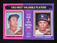 Mickey Mantle / Maury Wills 1975 Topps #200 MVP at PristineAuction.com