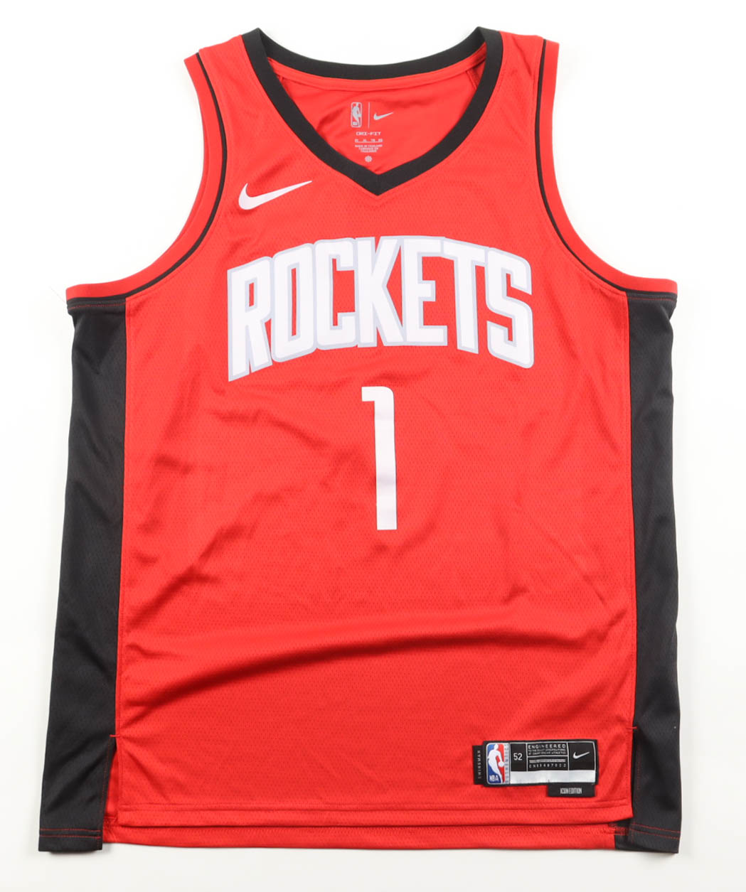 Amen Thompson Signed Rockets Nike Authentic Jersey (PSA) at PristineAuction.com Amen Thompson Signed Rockets Nike Authentic Jersey (PSA) at PristineAuction.com
