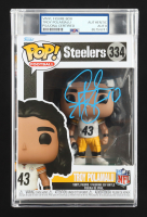 Troy Polamalu Signed "Steelers" #334 Funko Pop! Vinyl Figure (PSA) at PristineAuction.com