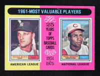 Roger Maris / Frank Robinson 1975 Topps #199 MVP at PristineAuction.com