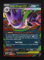 Mega Gengar ex 2025 Pokemon TCG Mega Evolution Phantasmal Flames #056 at PristineAuction.com