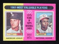 Roger Maris / Frank Robinson 1975 Topps #199 MVP at PristineAuction.com