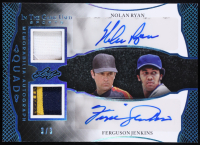 Nolan Ryan / Fergie Jenkins / Juan Marichal / Steve Carlton 2024 Leaf ITG Used Sports Quad Memorabilia Autos Teal Foil #IGA47 #3/3 at PristineAuction.com