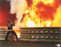 Romain Grosjean Signed F1 11x14 Photo (PA) at PristineAuction.com