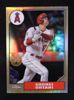 Shohei Ohtani 2022 Topps Chrome '87 Topps #87BC2 at PristineAuction.com