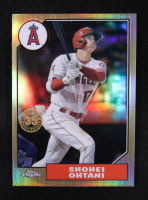 Shohei Ohtani 2022 Topps Chrome '87 Topps #87BC2 at PristineAuction.com