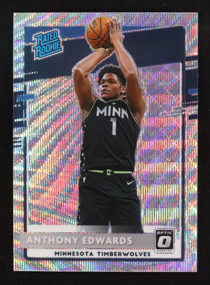 Anthony Edwards 2020-21 Donruss Optic Fanatics Box Set #151 RC