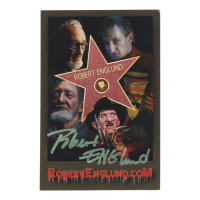 Robert Englund Signed 4x6 Hollywood Blvd Postcard (Beckett) at PristineAuction.com