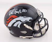 Rod Smith Signed Broncos Speed Mini Helmet (Beckett) at PristineAuction.com