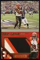 A.J. Green 2016 Panini Playbook Red Zone Jerseys Prime #9 #20/20 at PristineAuction.com