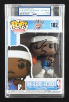 Shai Gilgeous-Alexander Signed "Oklahoma City Thunder" #182 Funko Pop! Vinyl Figure (PSA) at PristineAuction.com