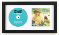 Miranda Lambert Signed "Postcards from Texas" Custom Framed CD Insert Display (PSA) at PristineAuction.com