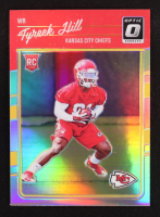 Tyreek Hill 2016 Donruss Optic Holo #117 RC at PristineAuction.com