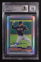 Jacob Wilson Signed 2023 USA Baseball Stars and Stripes Silver #89 (BGS | Autograph Graded 10) at PristineAuction.com