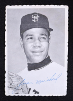 Juan Marichal 1969 Topps Deckle Edge #32 at PristineAuction.com