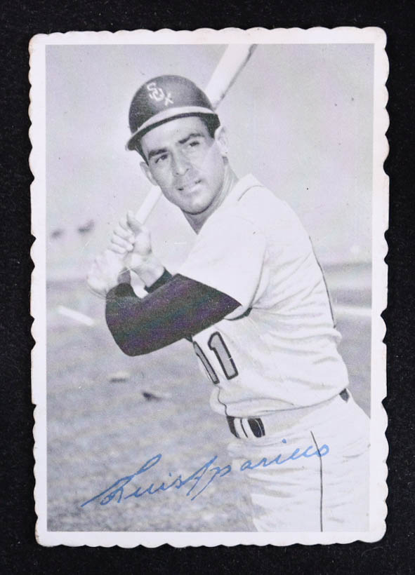 Luis Aparicio 1969 Topps Deckle Edge #6 at PristineAuction.com Luis Aparicio 1969 Topps Deckle Edge #6 at PristineAuction.com