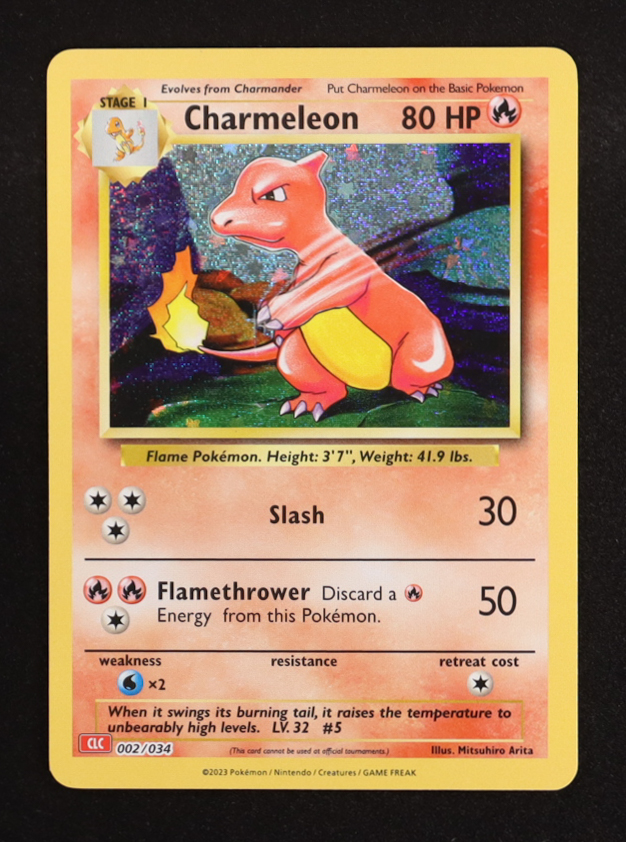 Charmeleon 2023 Pokemon Trading Card Game Classic Charizard & Ho-Oh Ex Deck #002 Holo at PristineAuction.com Charmeleon 2023 Pokemon Trading Card Game Classic Charizard & Ho-Oh Ex Deck #002 Holo at PristineAuction.com