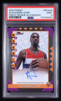 Alexandre Sarr 2024 Topps Finest Rookie Autograph #RFA-AS RC (PSA 9) at PristineAuction.com