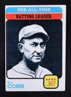 Ty Cobb 1973 Topps #475 All-Time Batting Leader at PristineAuction.com