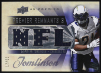 LaDainian Tomlinson 2008 Upper Deck Premier Remnants Triple NFL #PR3LT #17/65 at PristineAuction.com