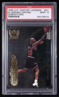 Michael Jordan / Julius Erving 1999 Upper Deck Century Legends Generations #G1 (PSA 9) at PristineAuction.com