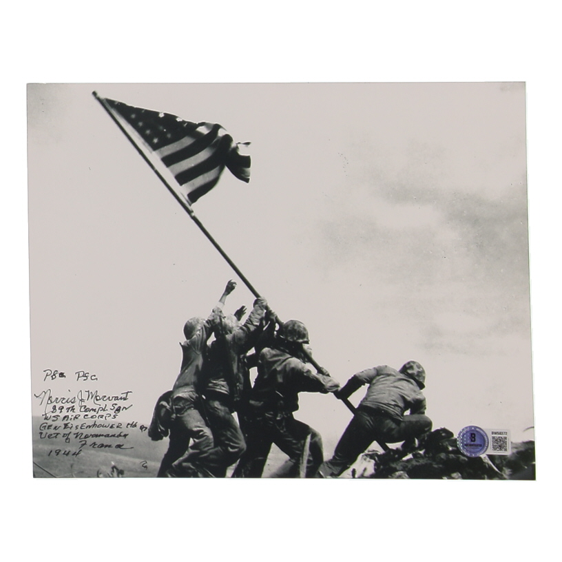 Norris J. Morvant Signed 8x10 Photo with Inscription (Beckett) at PristineAuction.com Norris J. Morvant Signed 8x10 Photo with Inscription (Beckett) at PristineAuction.com