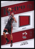 LeBron James 2024-25 Panini National Treasures Retro Materials #14 #05/99 at PristineAuction.com