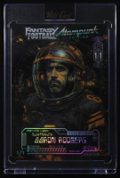 Aaron Rodgers 2026 Wild Card Atompunk Color Match #FAPTC07AR True #1/1 at PristineAuction.com