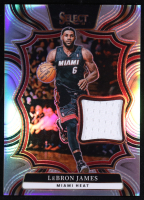 LeBron James 2024-25 Select Throwback Memorabilia #24 at PristineAuction.com