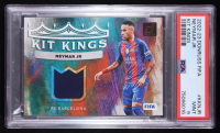 Neymar Jr. 2022-23 Panini Donruss FIFA Kit Kings #KKK-NJR (PSA 9) at PristineAuction.com
