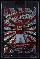 Fernando Mendoza 2025 Wild Card Comix Bloomington Red/Black Mojo #ACBLFM02 #3/3 RC at PristineAuction.com