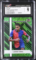 Lamine Yamal 2024 Leaf Collective Promos Pro Set Green Shimmer #PSB-4 #20/50 (CGC 9) at PristineAuction.com