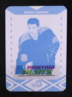 Mario Lemieux 2024 Leaf Collective Press Pass Printing Plates Cyan #PPB117 #1/1 at PristineAuction.com