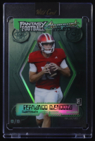 Fernando Mendoza 2026 Atompunk Fantasy Football Green Refractor #FAPGR2FM #8/8 RC at PristineAuction.com