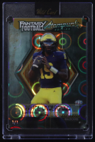 Bryce Underwood 2026 Atompunk Fantasy Football Gold Donut Circles #FAPGD2BU #1/1 RC at PristineAuction.com