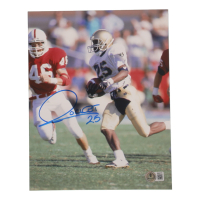 Raghib "Rocket" Ismail Signed Notre Dame Fighting Irish 8x10 Photo (Beckett) at PristineAuction.com