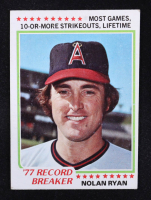 Nolan Ryan 1978 Topps #6 RB at PristineAuction.com